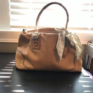 Coach double handle handbag